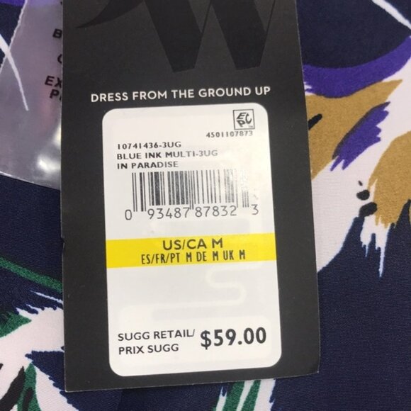 Nine West Floral-Print Pleated Blouse - Picture 5 of 5